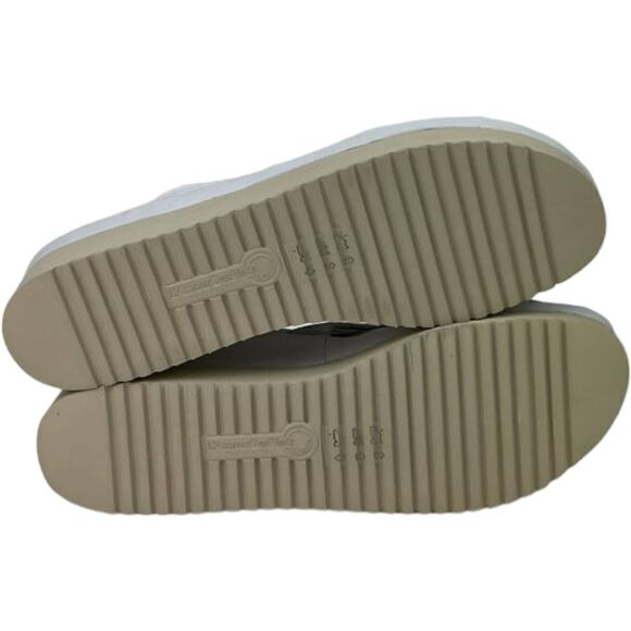 New Women L'Amour Des Pieds Amiens White Leather Lamba Platform Sandals US 11 - Picture 7 of 9